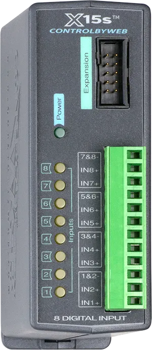 X-15s | Eight Digital Input Expansion Module