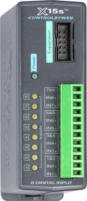 X-15s | Eight Digital Input Expansion Module