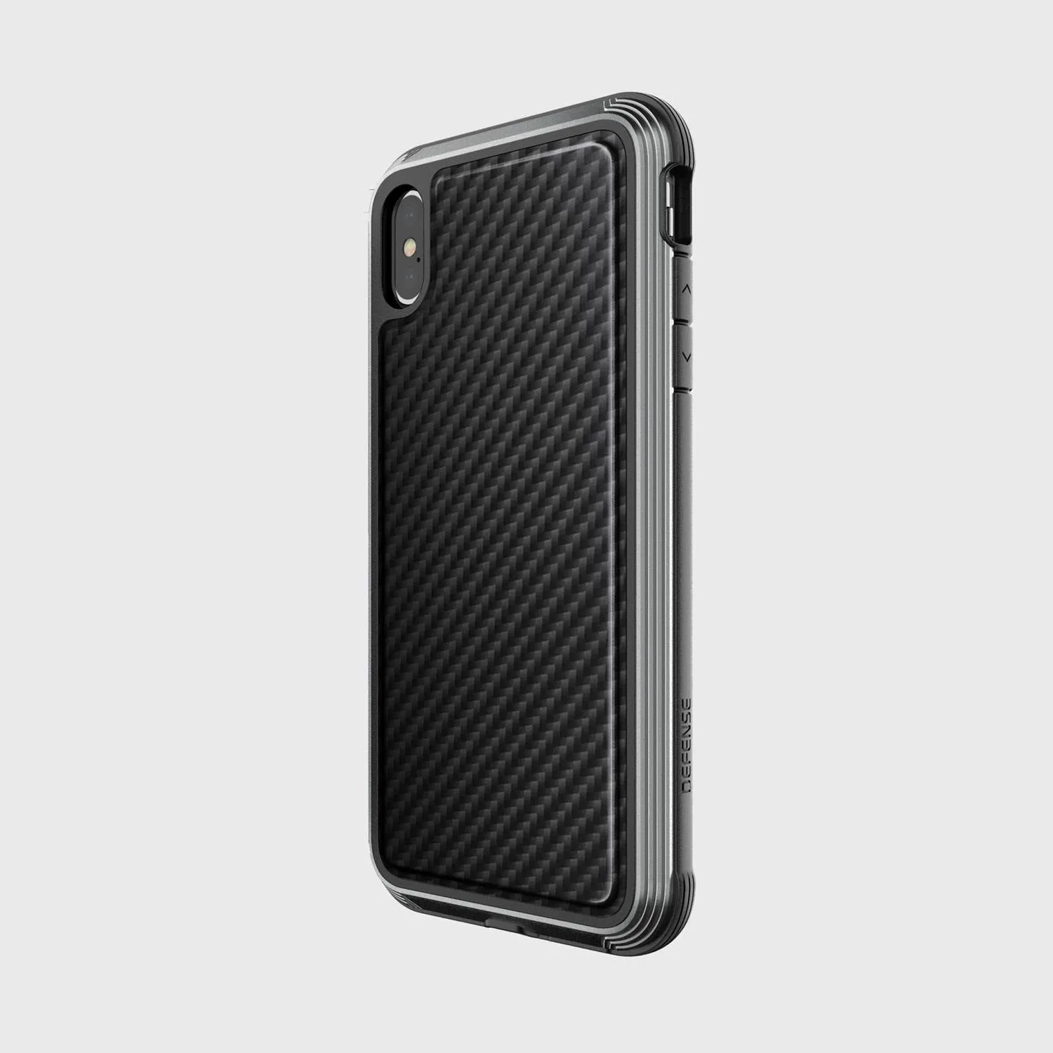 X-Doria Defense Lux Case Cover for Apple iPhone XS Max - Black Carbon Fiber