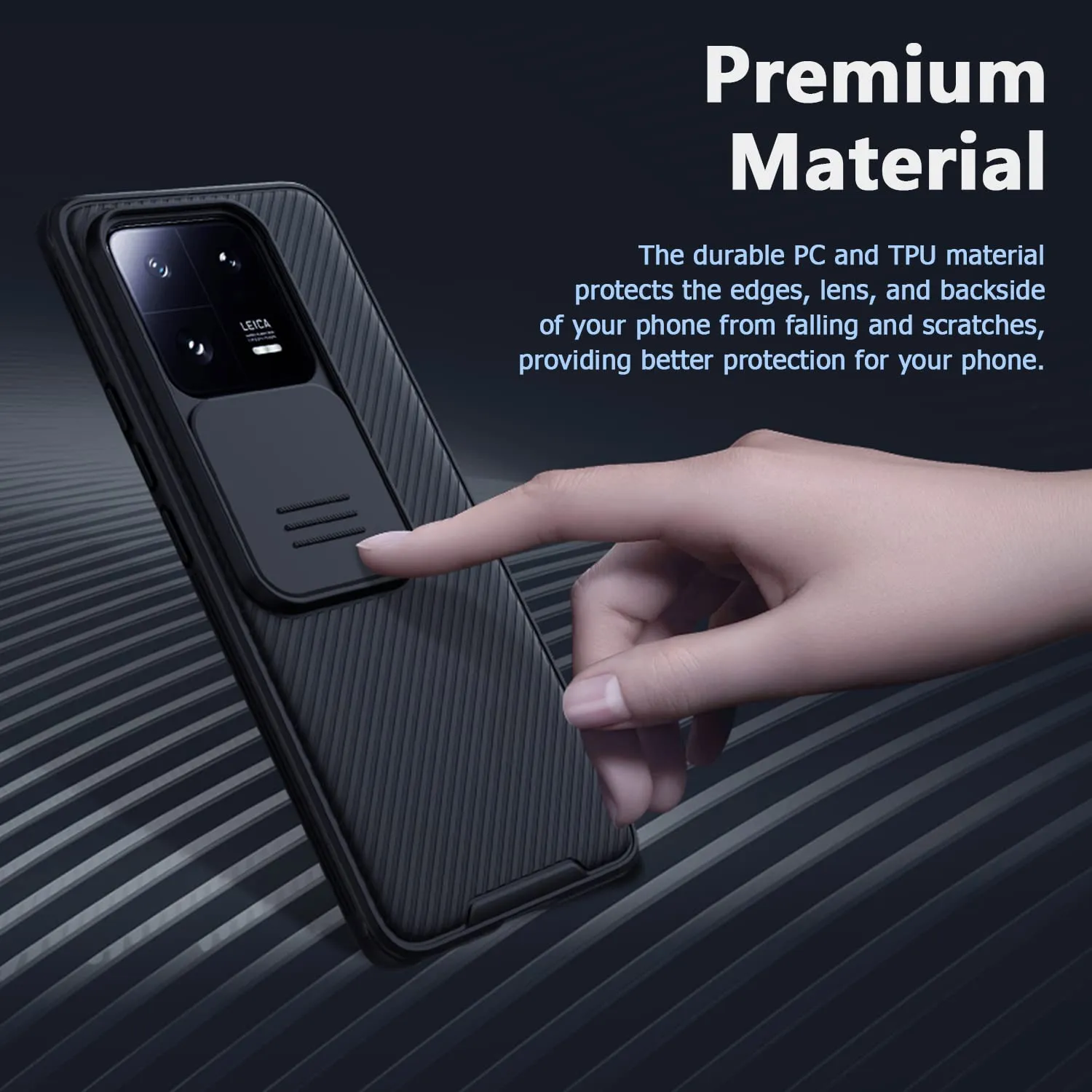 Xiaomi 13 Pro Case Cover | Camshield Pro Series | Black