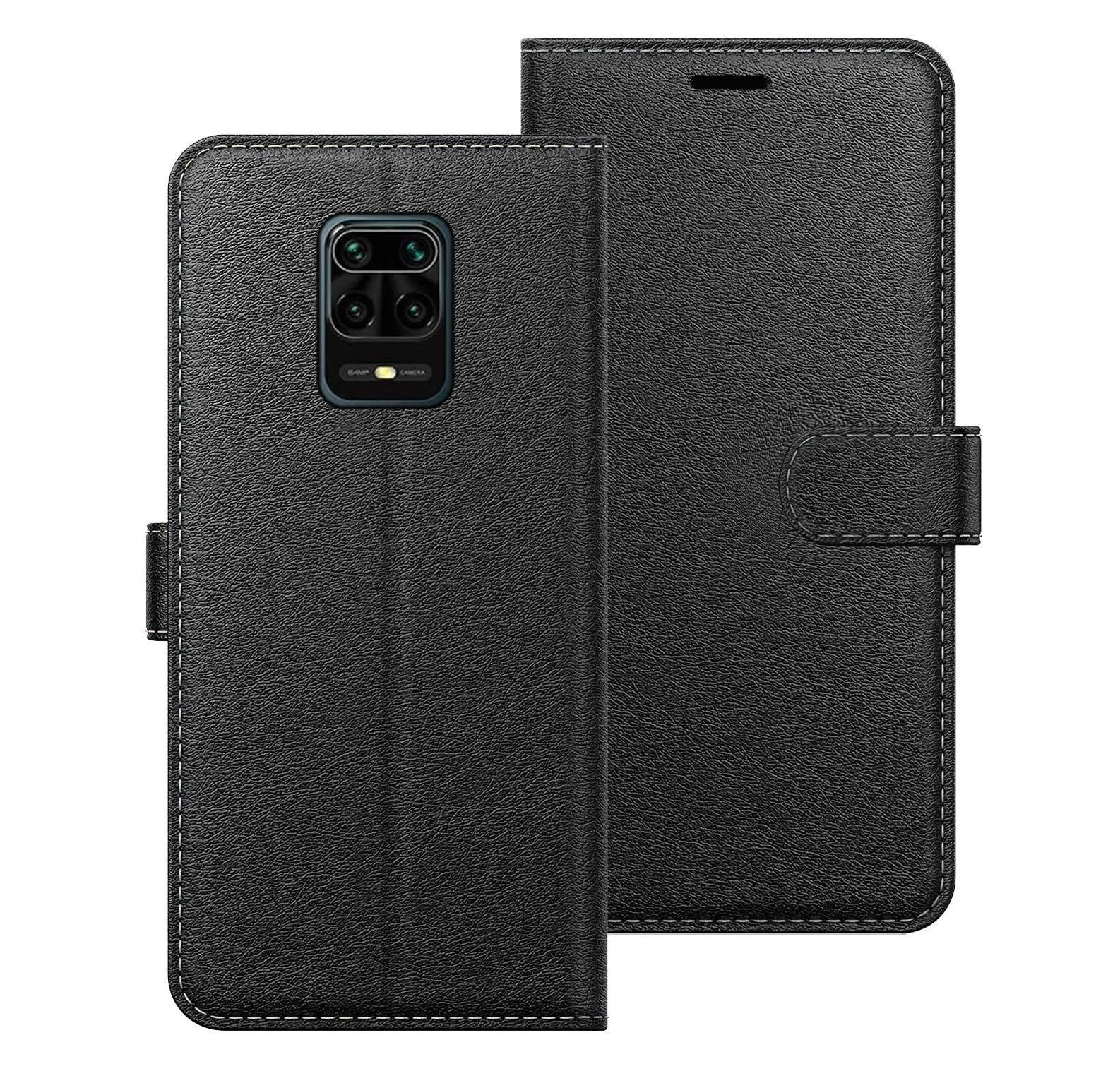 Xiaomi Redmi Note 9 Pro 4G Flip Folio Book Wallet Case