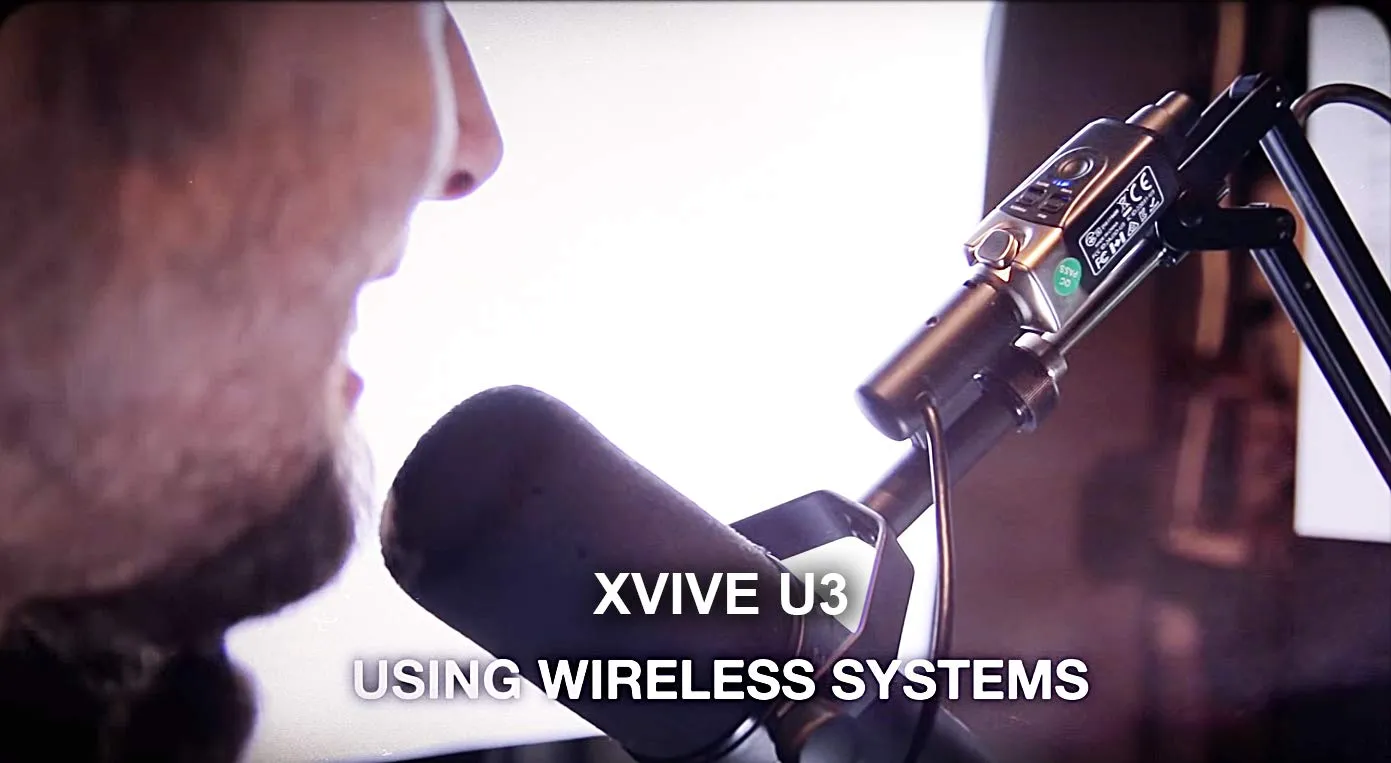 Xvive U3C Complete Condenser Microphone Wireless System