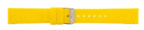 Yellow Silicone Watch Band 20mm 175957