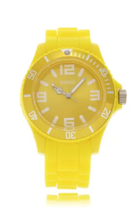 YELLOW Silicone Watch