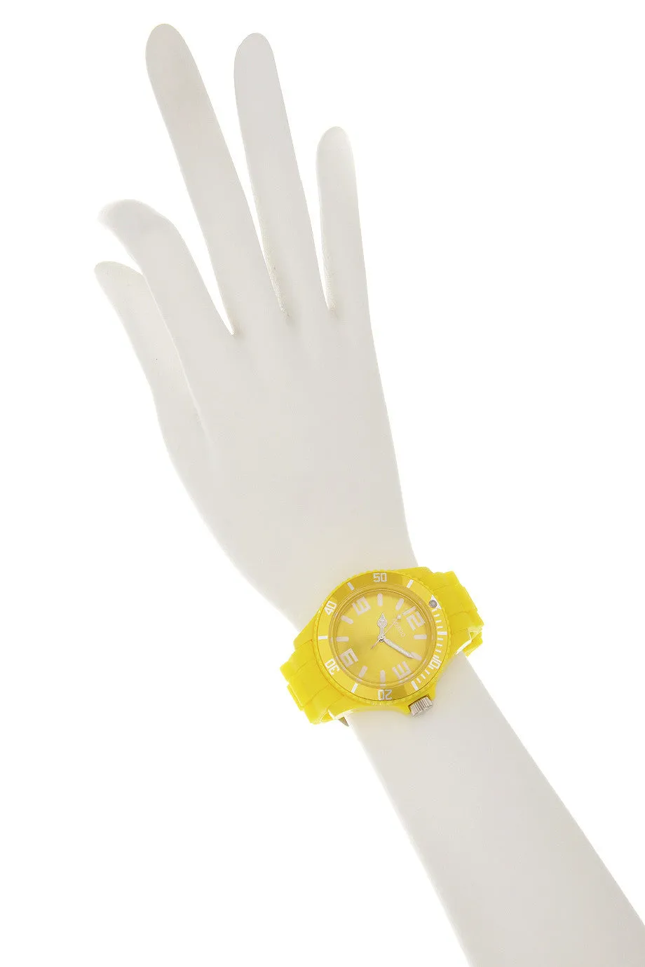 YELLOW Silicone Watch