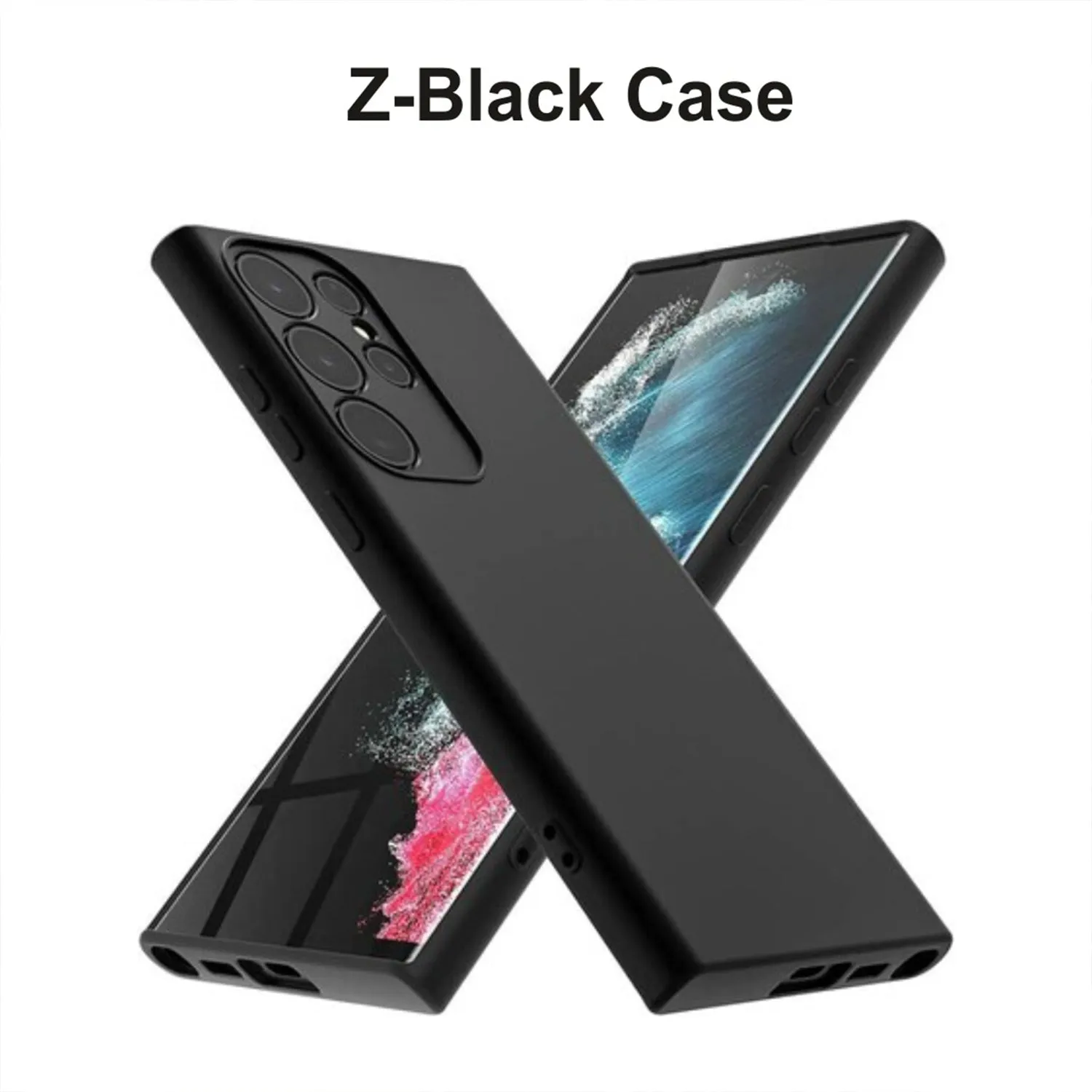 Z-Black Matte Case For Realme