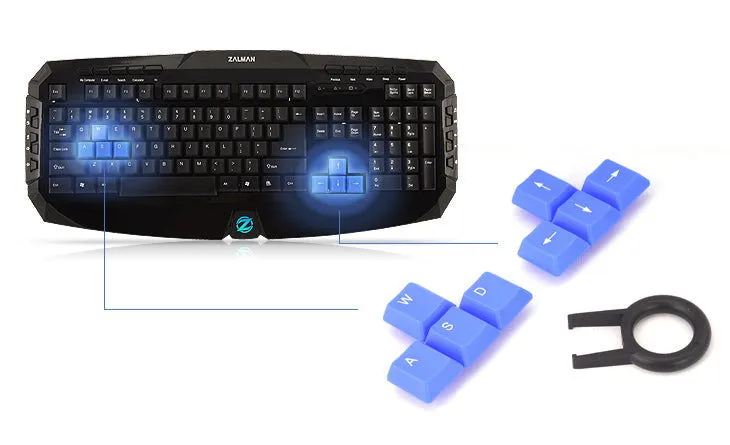 ZM-K300M Ergonomic Keyboard